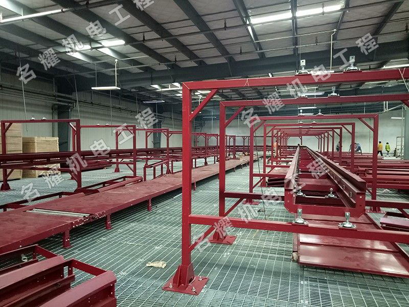 菏澤市名耀機電工程有限公司工程案例韻達分揀機