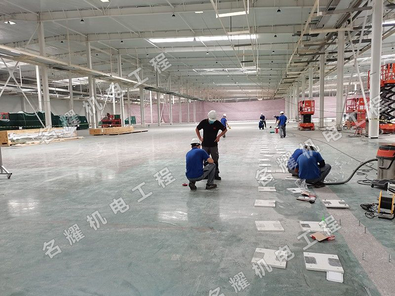 菏澤市名耀機(jī)電工程有限公司工程案例保定長城熱處理線搬遷