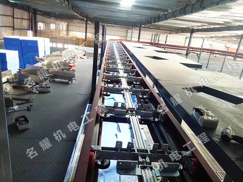 菏澤市名耀機電工程有限公司工程案例韻達分揀機