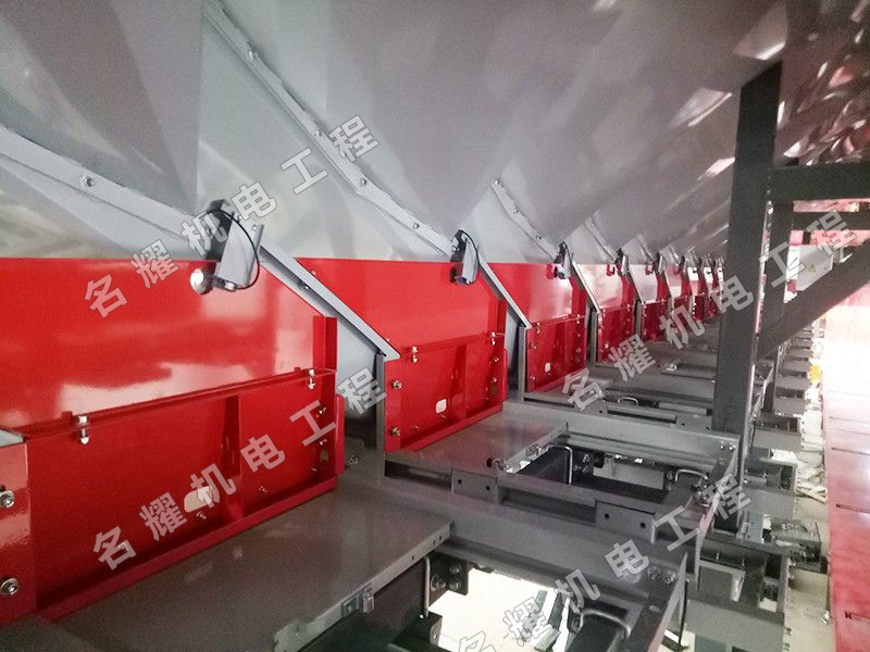 菏澤市名耀機(jī)電工程有限公司工程案例韻達(dá)分揀機(jī)